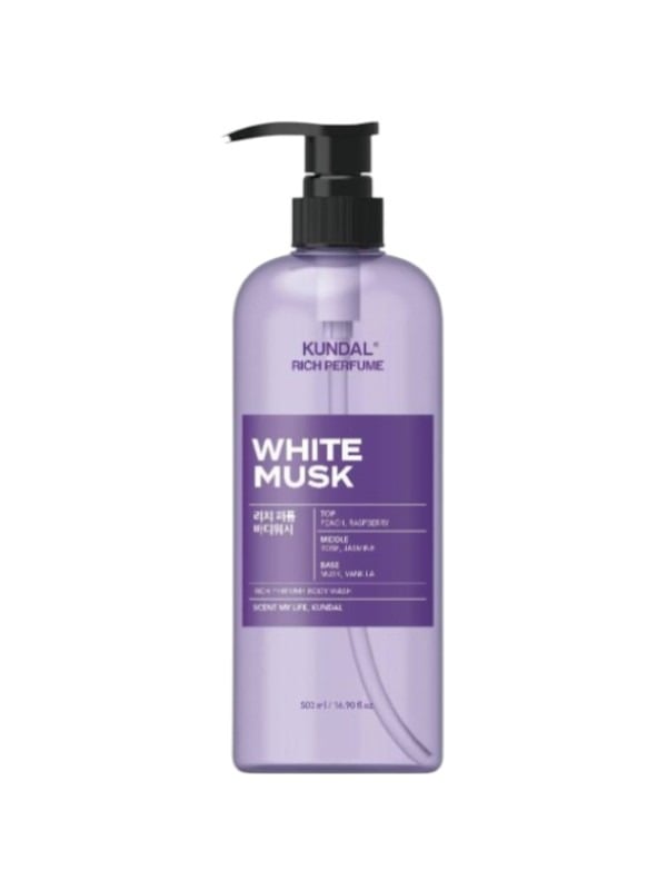 Kundal Rich Perfume Body Wash White Musk – 500 ml