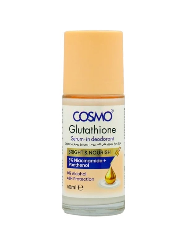 cosmo glutathione Cosmo Glutathione Bright & Nourish Serum-In Deodorant - 50 ml - دار  الأميرات