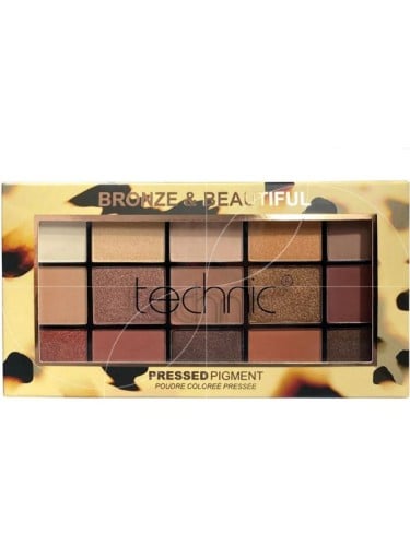 Technic Bronze & Beautiful Eyeshadow Palette -30g