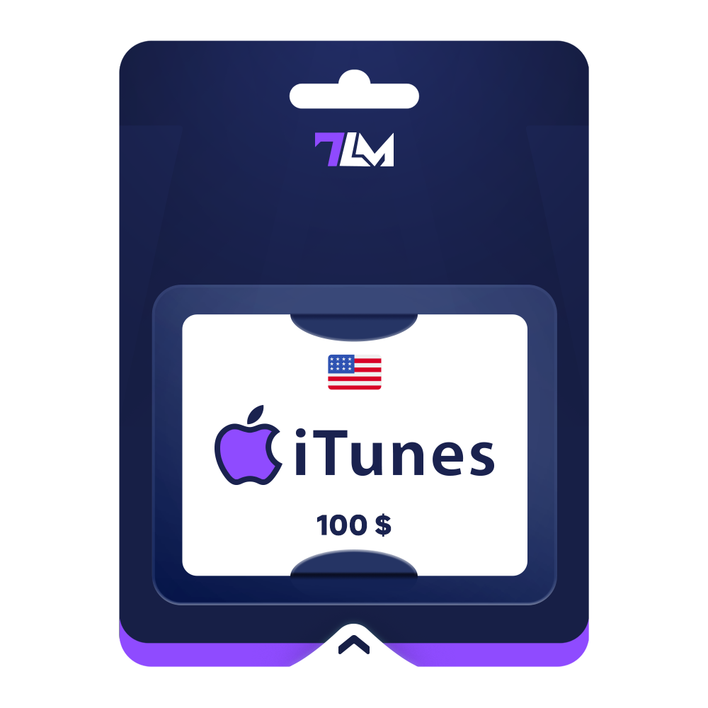 ايتونز امريكي 100$