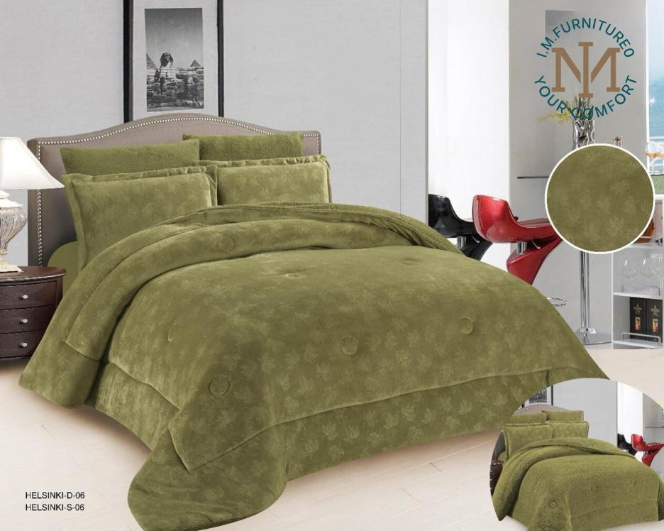 لحاف 6 قطعه مخمل فرو هيلسينكي