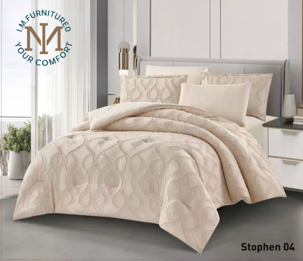 مفرش بوهيمي مايكرويفايبر ستوفان -مفارش سرير