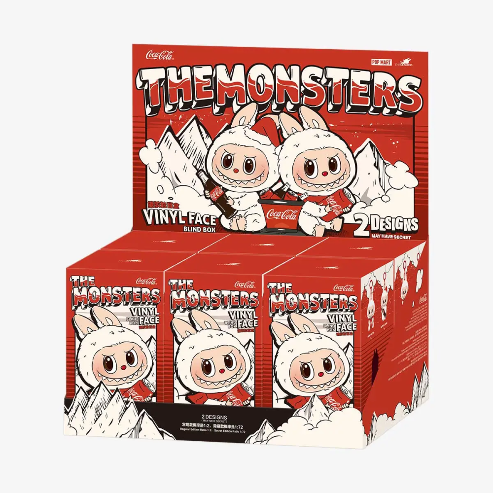 THE MONSTERS COCA-COLA SERIES- Vinyl Face Blind Box - Kaisu