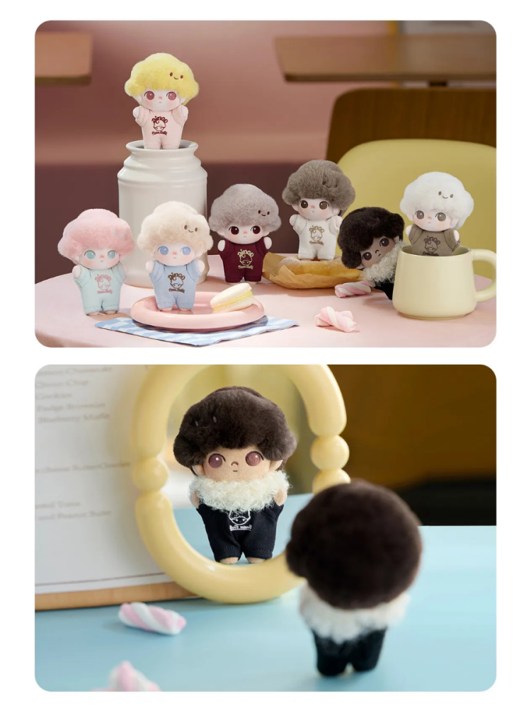 DIMOO Crush on Coffee キーチェーン　アソートボックス DIMOO Crush on Coffee Series-Soft-faced Plush Keychain Blind