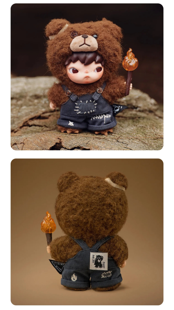 正規品　Hirono Living Wild Fight for Joy 2個 Hirono Living Wild-Fight for Joy Plush Doll-Copy - POP MART