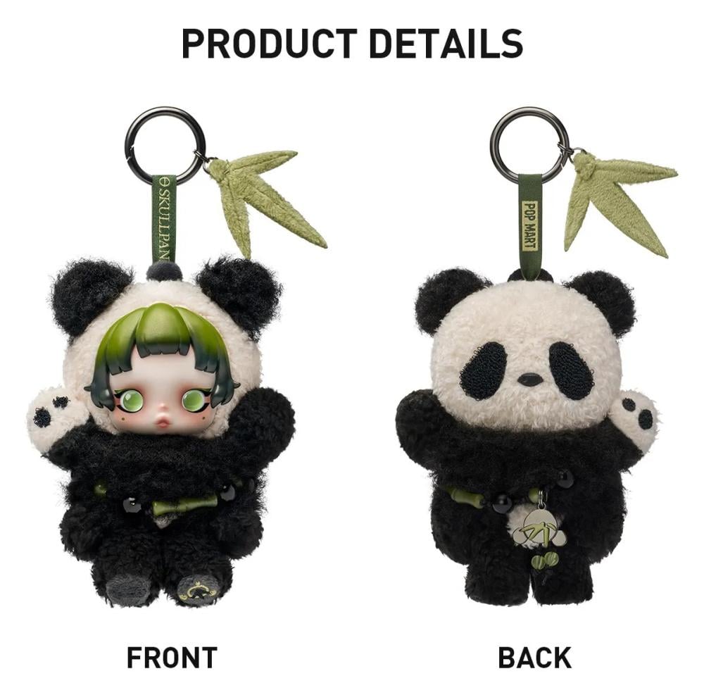 SKULLPANDA Lazy Panda Plush Doll Pendant - Kaisu