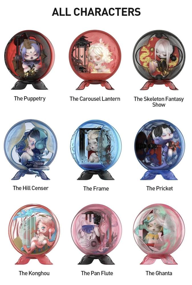 SKULLPANDA The Mirage Series Figures - Kaisu