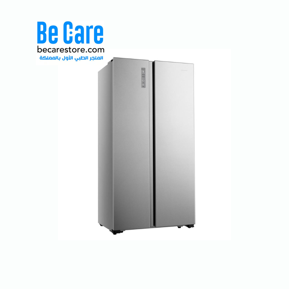 ثلاجة دولابي هايسنس RS67W2NQ – قوة تبريد وأناقة تدوم