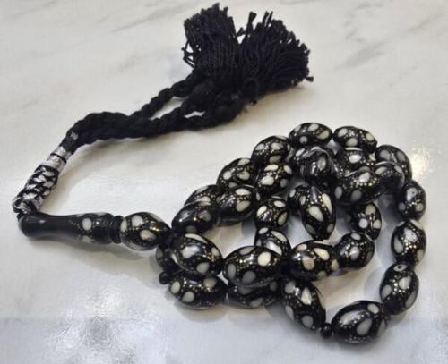 مسباح يسر مطعم بالعاج و الفضةYU1