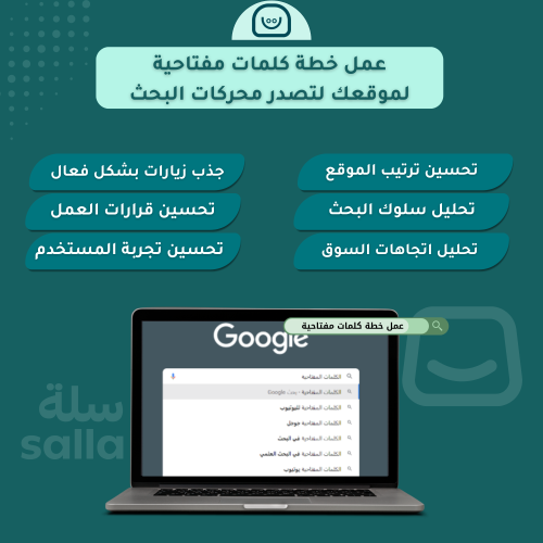 عمل خطة كلمات مفتاحية لموقعك لتصدر محركات البحث