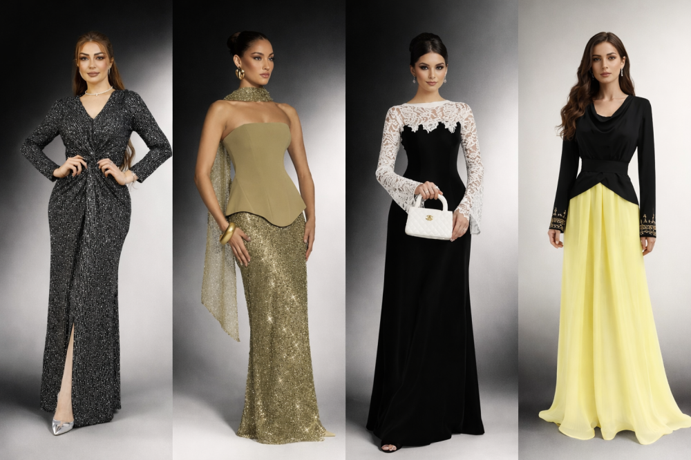 فساتين سهره تناسب جميع المناسبات بإطلالات أنيقة