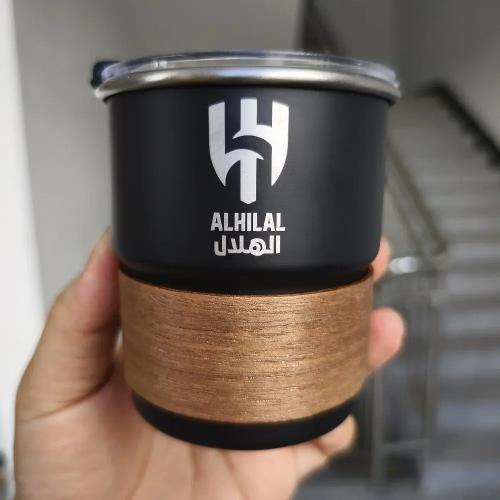 كوب من الفولاذ المقاوم للصدأ من الهلال 300ml