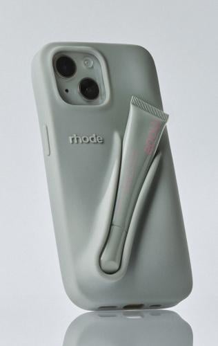 rhode phone case + lipgloss