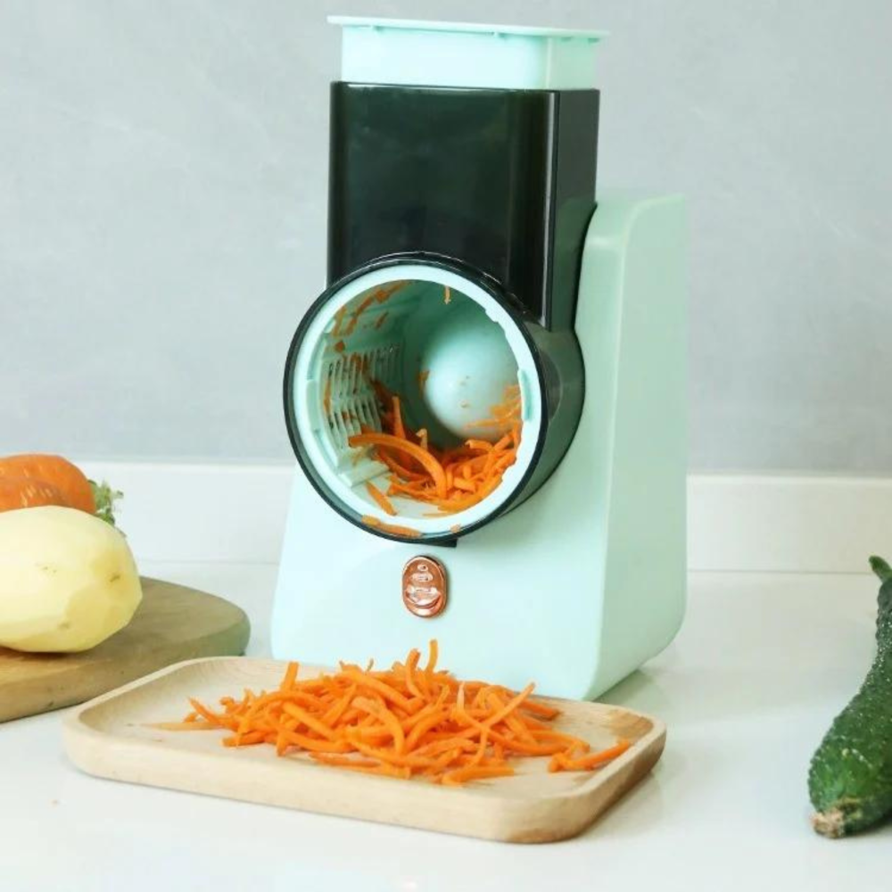 قطاعة خضار الكترونية بقوة 50W تأتي ب3 شفرات مختلفة م/WNK-668