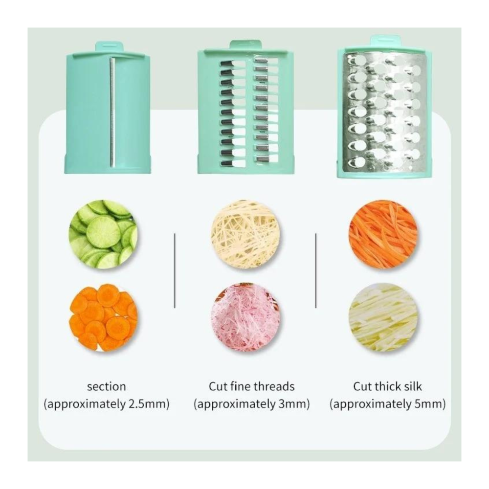 قطاعة خضار الكترونية بقوة 50W تأتي ب3 شفرات مختلفة م/WNK-668