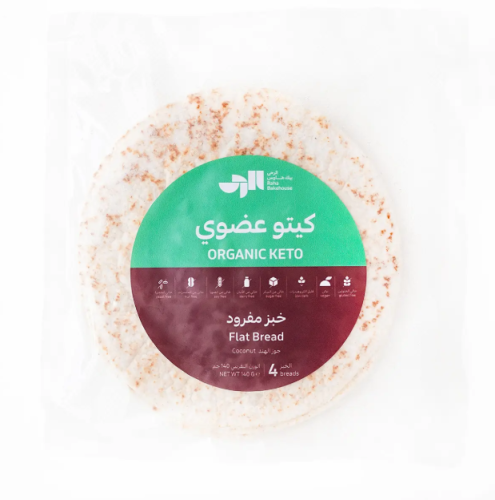 خبز كيتو مفرود 140جم الرحى