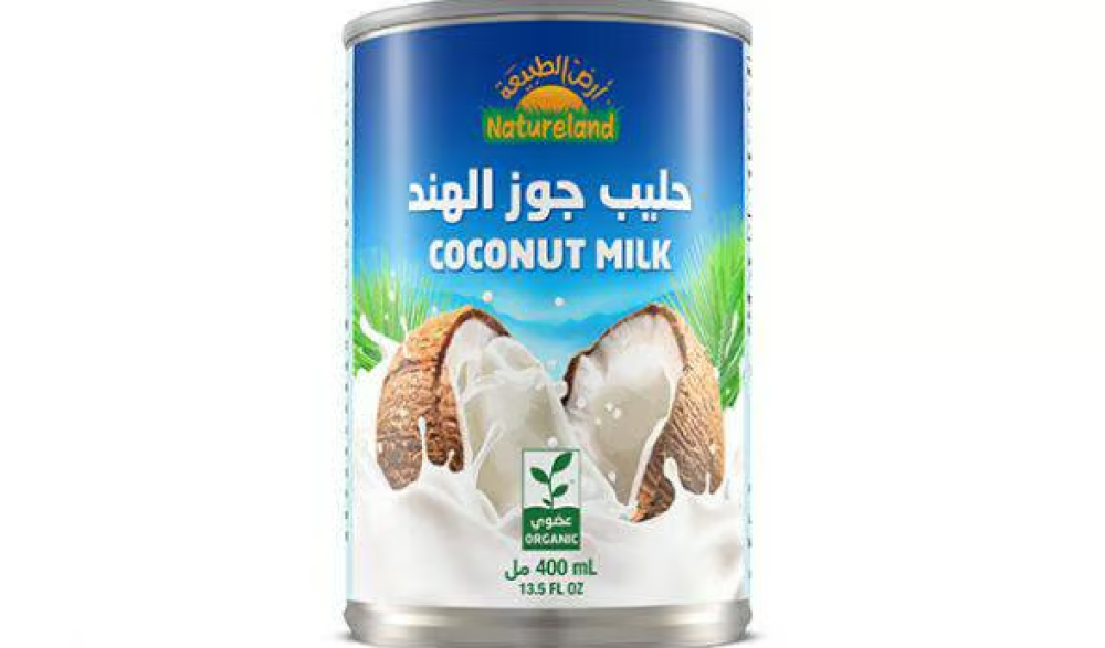 حليب جوز الهند 400 مل ارض الطبيعة