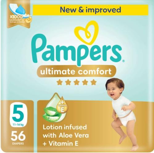 pampers premoium no 5 56 piece