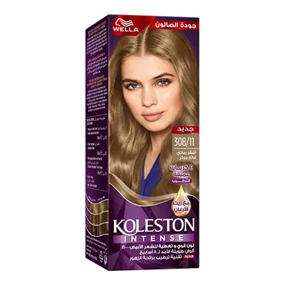 Koleston Intense Hair Dye 308/11 Light Ash Blonde Concentrate - عطارة نهضة  اسيا