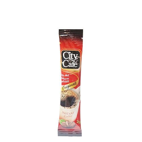City Cafe - Original Instant Coffee Sachet - 2g - عطارة نهضة