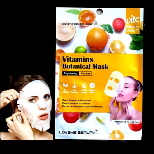 ماسك VITAMINS C بخلاصة فيتامين C للوجه