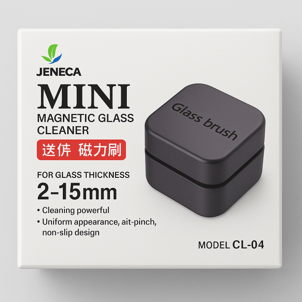 JENECA Magnetic Glass Cleaner – المنظف المغناطيسي الكبير للزجاج