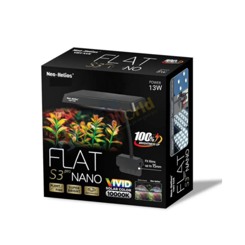 إضاءة احترافيه للاحواض الصغيرة -Flat S3 Pro Plus