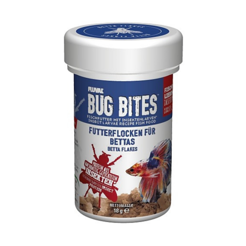 يرقات رقائق للبيتا - Fluval Betta Bug Flakes