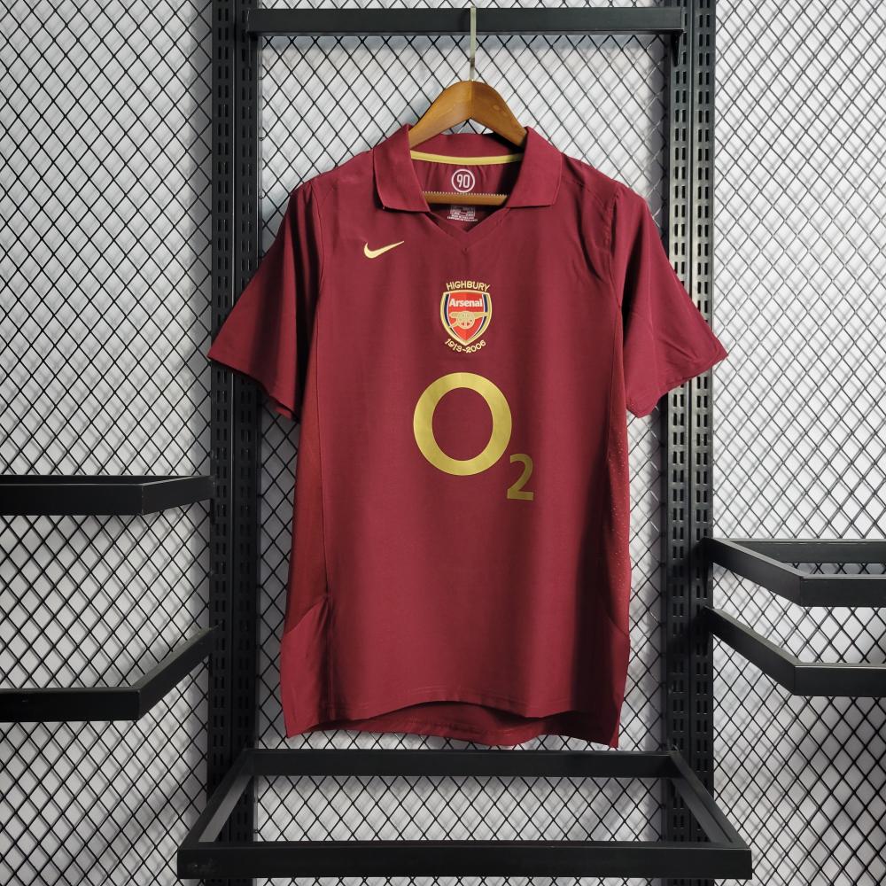 Arsenal 05/06 Home Jersey - ASGSPORTS