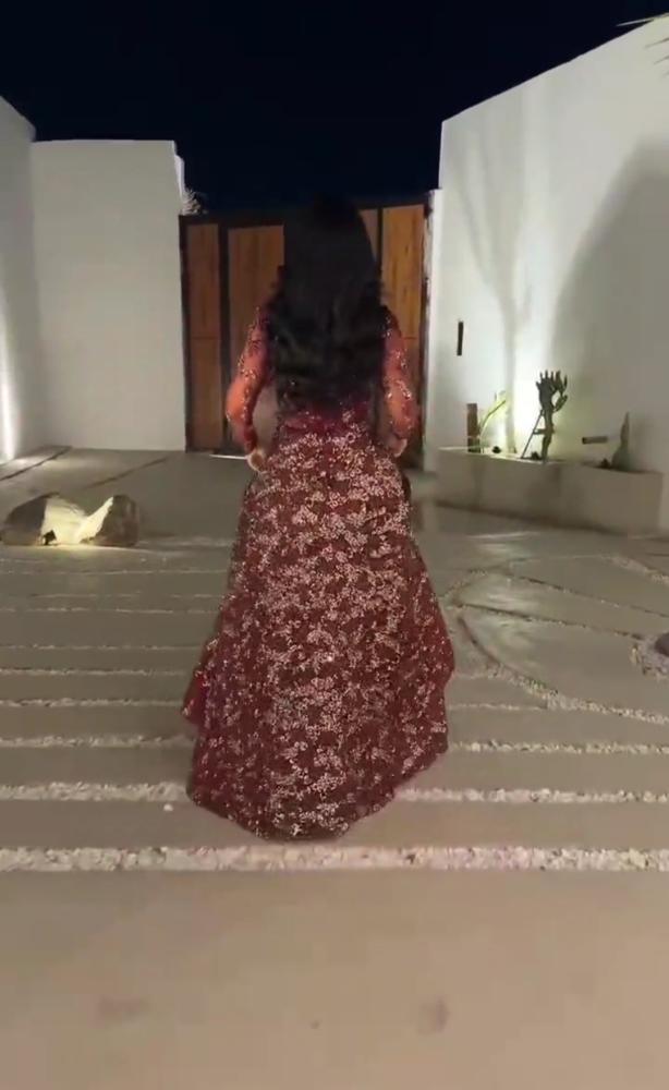 فستان سهره شك كامل سهرة