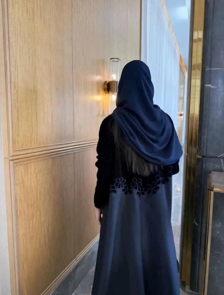 عبايه شتويه دبل كلوش جديد