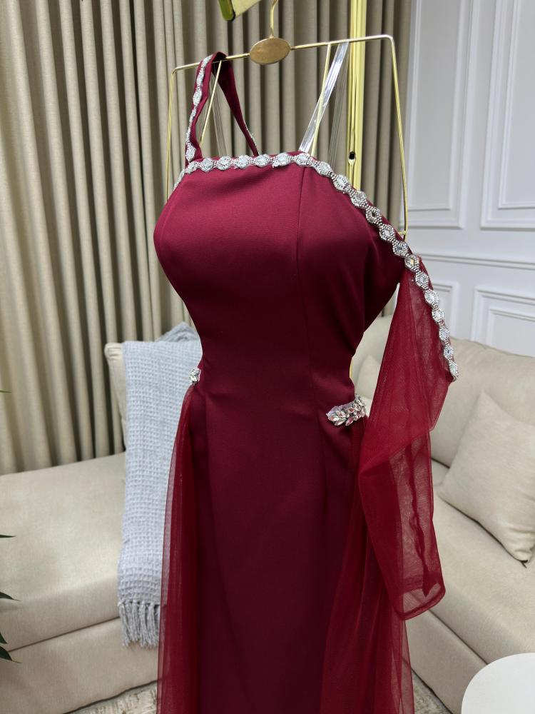 فستان سهره تفته استرتش + جزار مكسر راقي