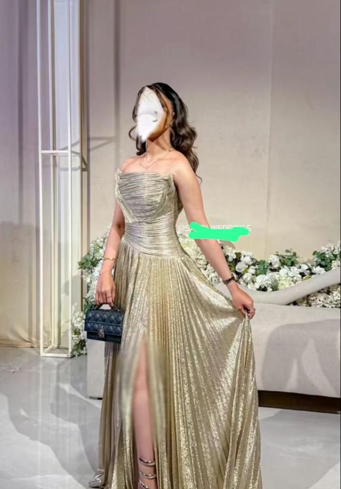 فساتين شبيه شيفون بس اسمك  مكسر دبل كلووش + كسرات الاصلي