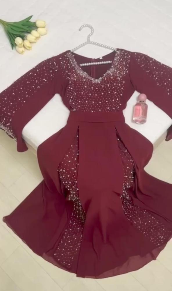 فستان سهره ️ جورجيت لول فصوص
