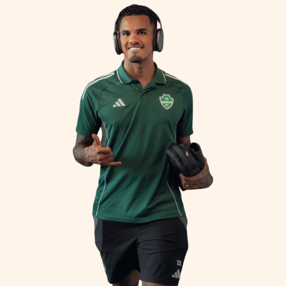 طقم بولو نادي الاهلي الجديد لون اخضر 2026