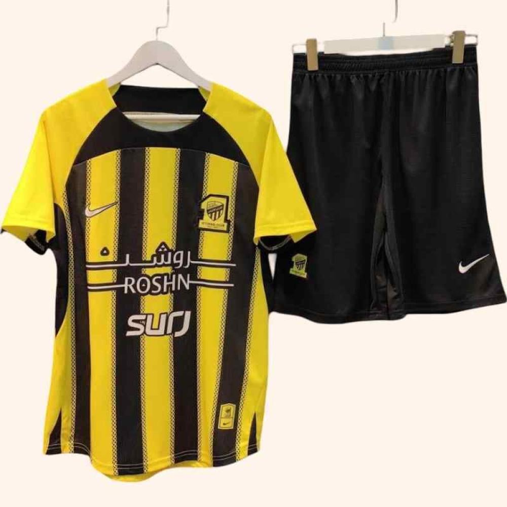 طقم الاتحاد الاساسي اصفر جامبو