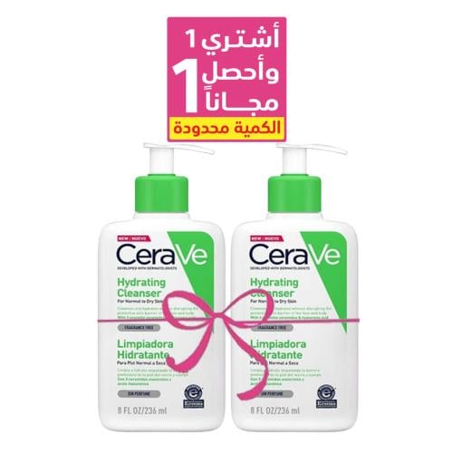 سيرافي غسول مرطب للبشرة العادية الى الجافة مع حمض...