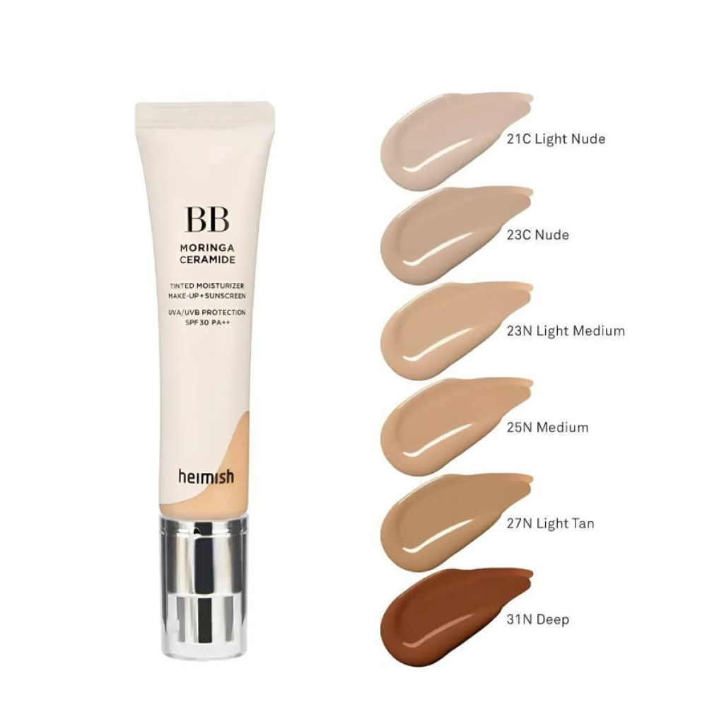 Heimish Moringa Ceramide BB Cream SPF 30 PA++ – 21 Light Beige 30