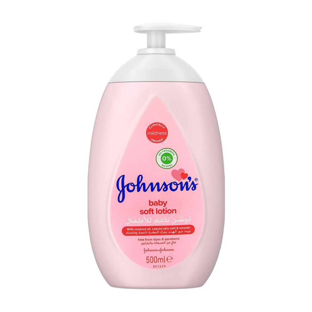 Johnson's Baby Soft Lotion – 500ml The best cosmetics store in