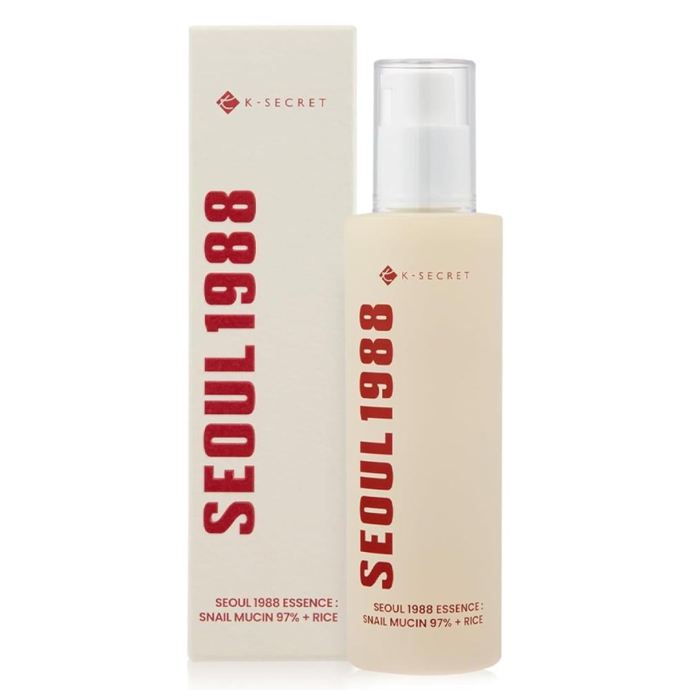 Secret Seoul 1988 Snail Mucin 97% Rice Extract Essence for