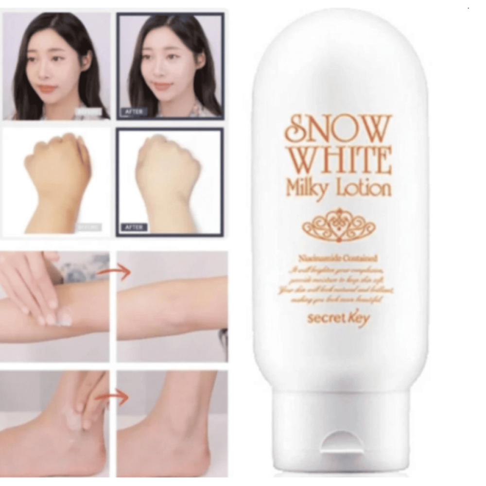 Secret Key Snow White Milky Lotion for Skin Brightening