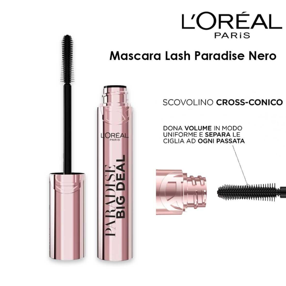 L'Oréal Paris Paradise Big Deal Mascara 9.9ml - Cosmetics Store