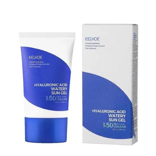 واقي شمس جل مائي ++++SPF50 بحمض الهيالورونيك من اس...