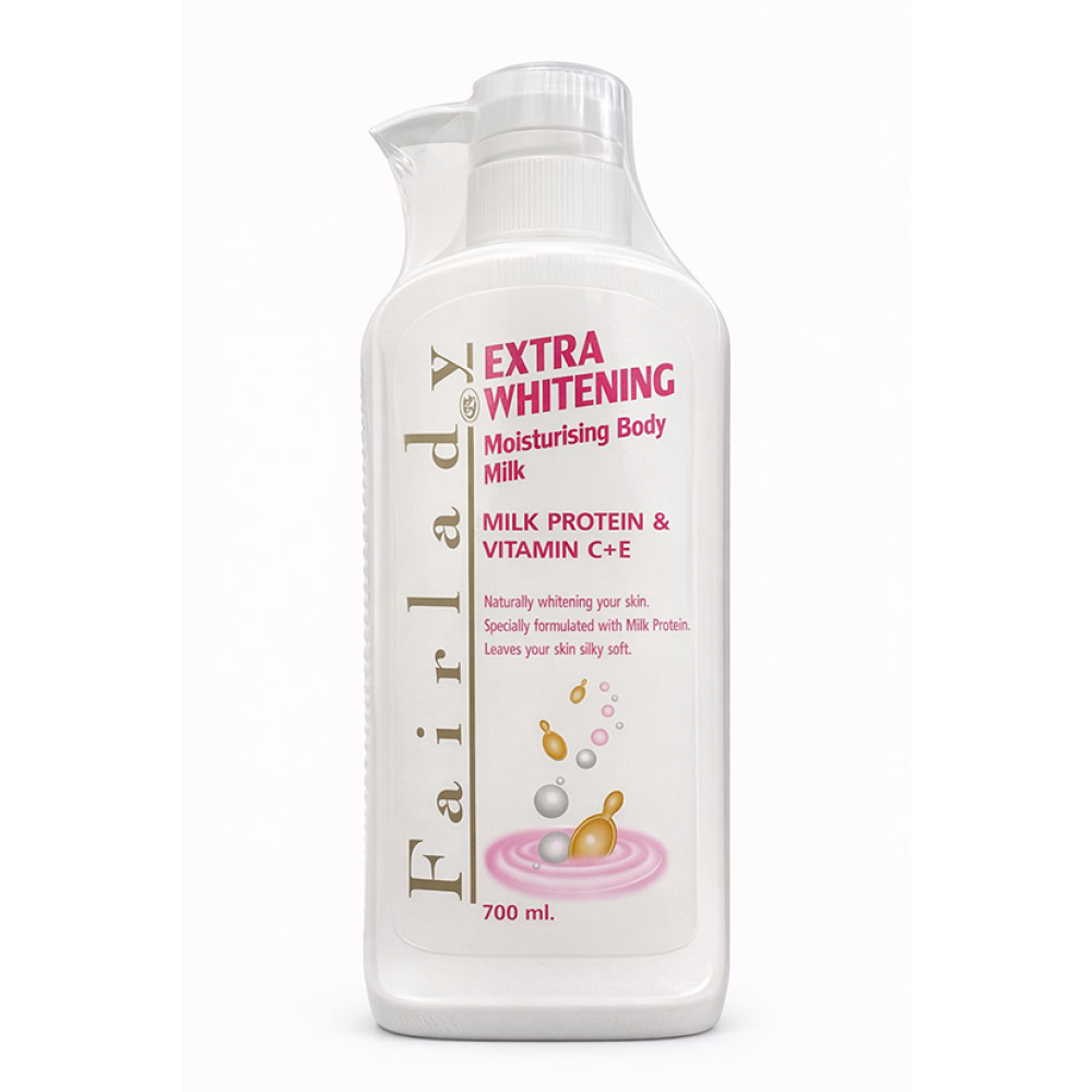 FairLady Extra Whitening & Moisturizing Body Milk Lotion 700 ml