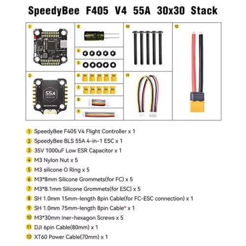 Speedybee F405 V4 Stack BLS 55A 4-in-1 ESC&FC