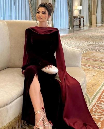 فستان الفتنه مخمل