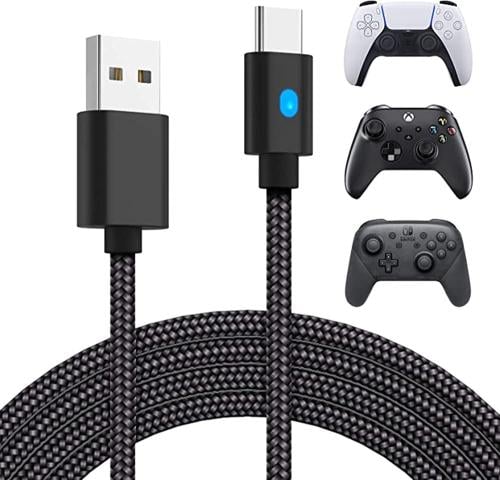 10FT Charger Charging Cable for PS5 Controller