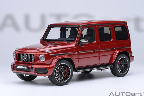 Autoart 1/18 76353  MERCEDES-AMG G63 2019 (DESIGNO CARDINAL RED METALLIC)