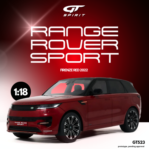 1:18 GT Spirit GT523 Range Rover Sport Firenze red 2022