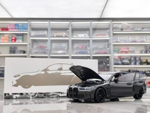 BMW M3 2024 Grey Metallic 1/18 Minichamps 110020221